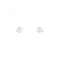 PT ソリティア ダイヤモンド ピアス 0.50CT