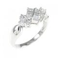 PT ダイヤモンド リング 0.53CT