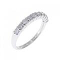 PT ハーフエタニティ ダイヤモンド リング 0.50CT