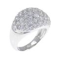 PT パヴェ ダイヤモンド リング 3.00CT