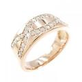 k18PG ダイヤモンド リング 0.43CT