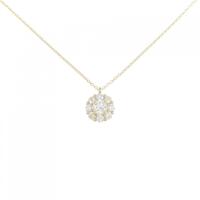 【リメイク】K18YG ダイヤモンド ネックレス 0.227CT G SI2 3EXT