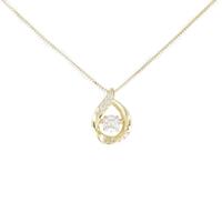 【新品】K18YG ダイヤモンド ネックレス 0.141CT