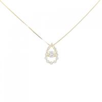 【新品】K18YG ダイヤモンド ネックレス 0.352CT E SI2 Good
