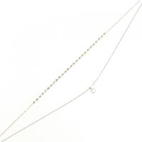 【新品】K18YG ダイヤモンド ブレスレット 0.08CT