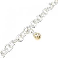 ティファニー 925／750YG ブレスレット