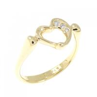 ティファニー オープンハート リング