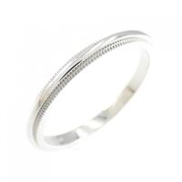 ティファニー ミルグレイン リング