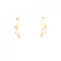 ペルリータ・ミキモト 淡水パール ピアス