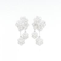 ポンテヴェキオ フラワー ダイヤモンド ピアス 2.27CT