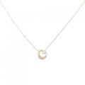 ポンテヴェキオ ムーン ダイヤモンド ネックレス 0.02CT