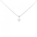 PT ソリティア ダイヤモンド ネックレス 0.30CT
