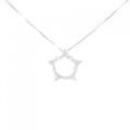 K18WG ダイヤモンド ネックレス 0.52CT