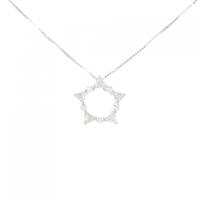 K18WG ダイヤモンド ネックレス 0.52CT