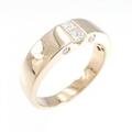K18PG ダイヤモンド リング 0.30CT