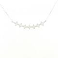 K18WG ダイヤモンド ネックレス 0.20CT