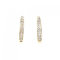 K18YG ダイヤモンド ピアス 1.00CT