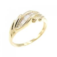 K18YG ダイヤモンド リング 0.11CT