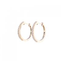 K18PG ダイヤモンド ピアス 0.150CT