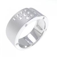 K10WG ダイヤモンド リング 0.16CT