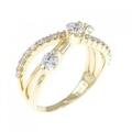 K18YG ダイヤモンド リング 0.56CT