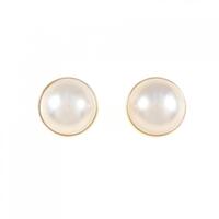 K18YG マベパール ピアス