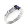 PT サファイヤ リング 0.557CT