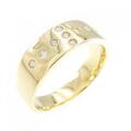 K18YG ダイヤモンド リング 0.10CT