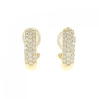K18YG ダイヤモンド イヤリング 1.00CT