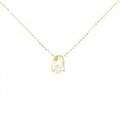 K18YG ダイヤモンド ネックレス 0.31CT