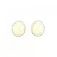 PT オパール ピアス 3.87CT