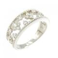 PT フラワー ダイヤモンド リング 0.33CT