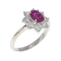 PT ルビー リング 0.68CT