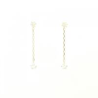 K18YG ダイヤモンド ピアス