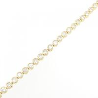 K18YG ダイヤモンド ブレスレット 2.36CT