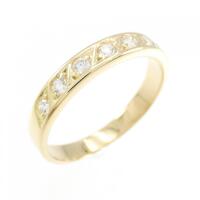 K18YG ダイヤモンド リング 0.23CT