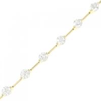 LINE ダイヤモンド ブレスレット 2.50CT
