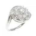 PT ダイヤモンド リング 0.85CT