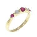 K18YG ルビー リング 0.30CT