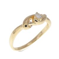 K18YG ダイヤモンド リング