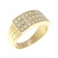 K18YG ダイヤモンド リング 0.46CT
