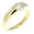 K18YG ダイヤモンド リング 0.654CT