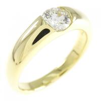 K18YG ダイヤモンド リング 0.654CT