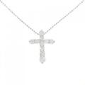 PT クロス ダイヤモンド ネックレス 1.51CT