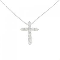 PT クロス ダイヤモンド ネックレス 1.51CT