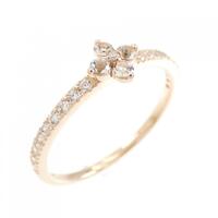 組曲 フラワー ホワイトトパーズリング