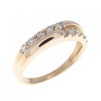 K18PG ダイヤモンド リング 0.25CT