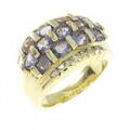 K18YG タンザナイト リング 2.41CT