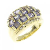 K18YG タンザナイト リング 2.41CT