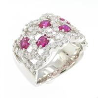 PT ルビー リング 0.95CT
